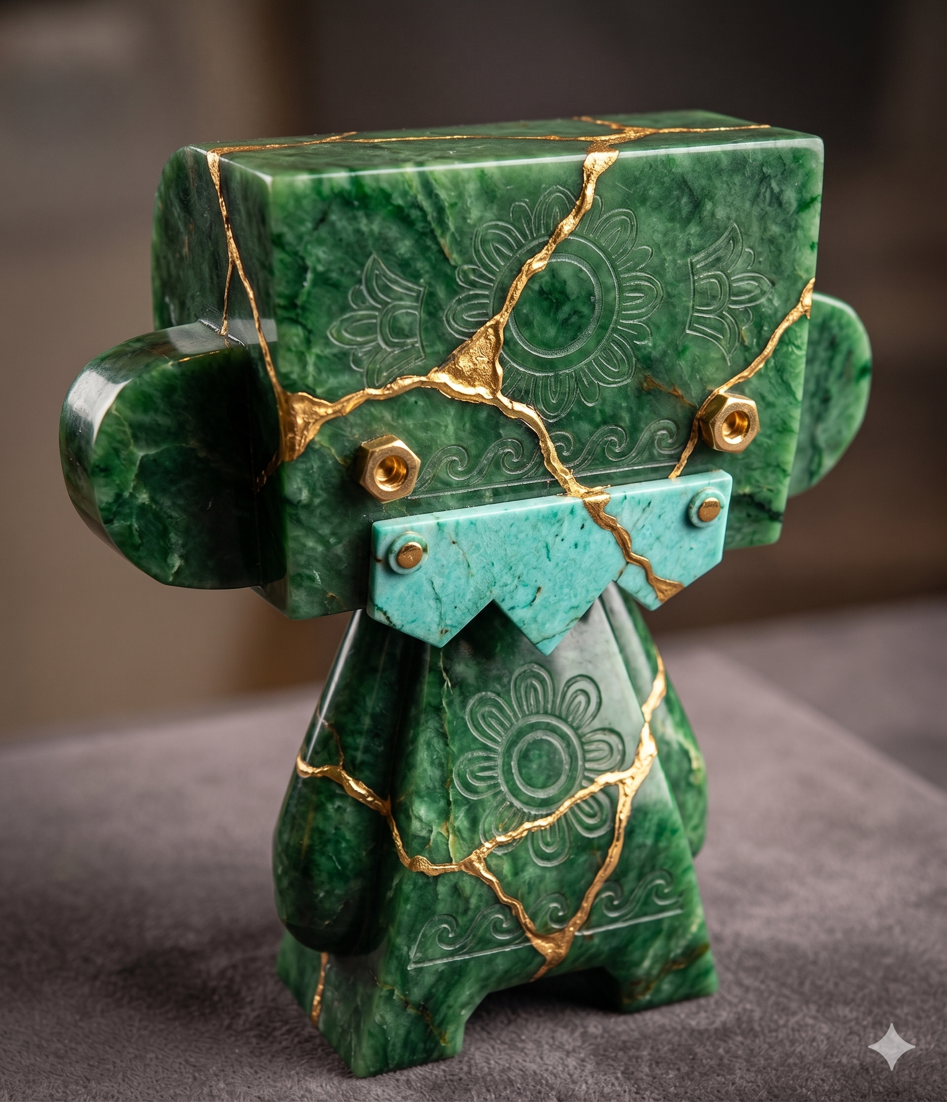 Robot de Jade: PBR Texturing - Concept
