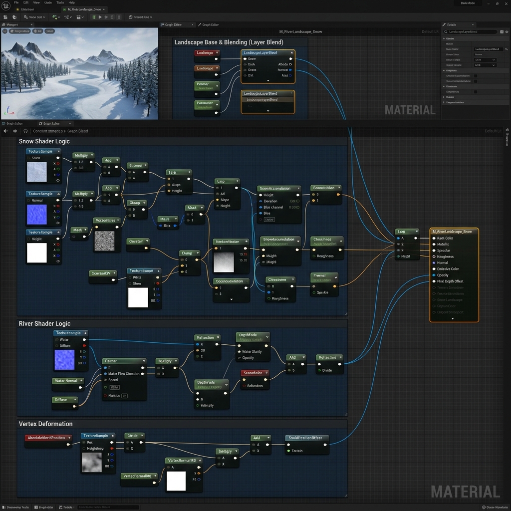 Shader Terreno de Río